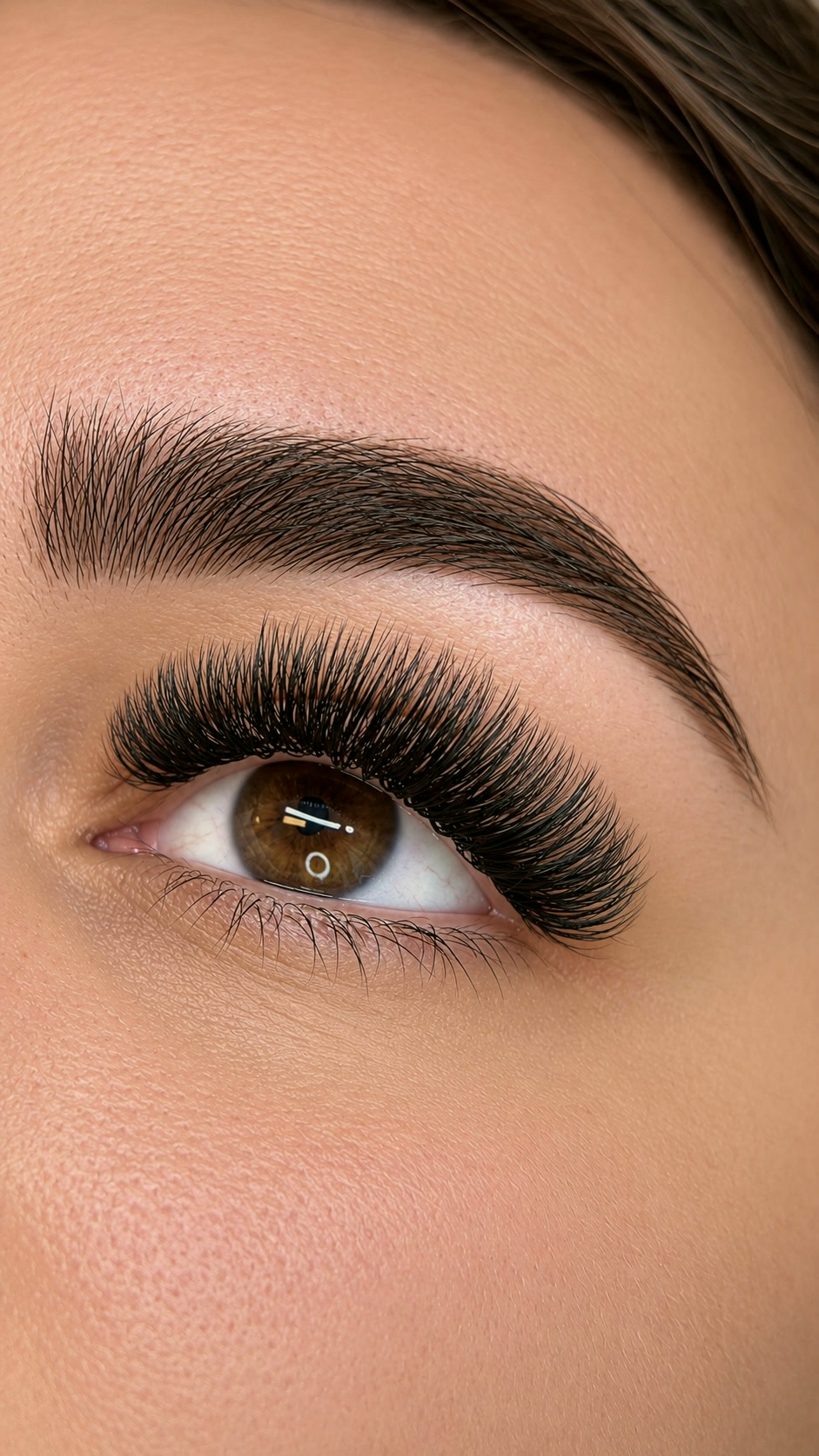 Lash close-up